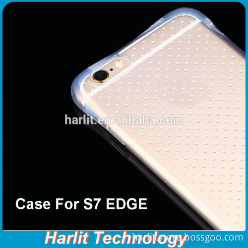 Clear TPU Protective Case With Air Cushion For iPhone 7 Anti Shock Transparent TPU Case Anti Bump